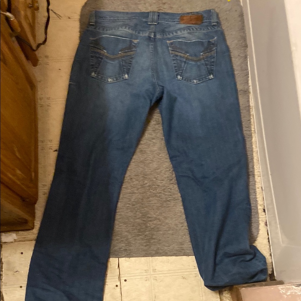 Lucky Brand Blue Bootcut Jeans for Men